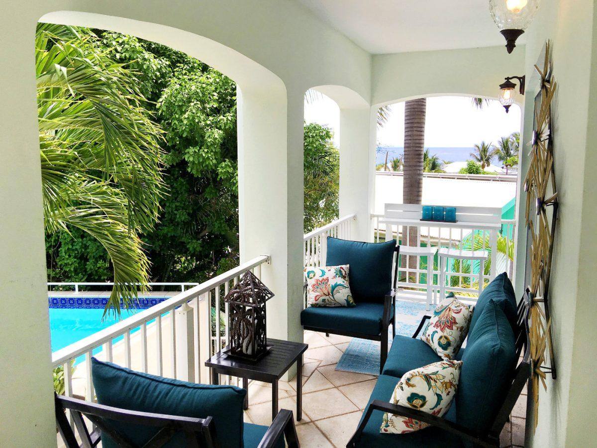 Silver Palm at Palm Terrace deck view
